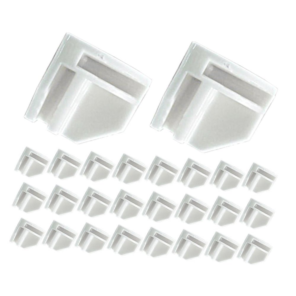 Angoily 50pcs Modular Cube Connectors for Storage Organizer Right Angle Connectors for Closet Shoe Rack Versatile Assembly for Modular Shelving