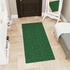 Ottomanson Mud Mat 2'7" x 4' Entryway Rug - Non-Slip Doormat for Muddy Paws, Dirt Trapping Indoor/Outdoor Mat for High-Traffic Areas, Kitchen, Garage, Patio, Green view 1