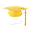 Ciieeo 1pc Stylish Graduation Hat for Graduates Unique Trencher Headdress Creative Graduation Prop for High School College Celebrations view 2