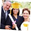 Ciieeo 1pc Stylish Graduation Hat for Graduates Unique Trencher Headdress Creative Graduation Prop for High School College Celebrations view 4