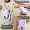 AOCOOLFAN Portable Neck Fan, Mini Small Personal Handheld Fan USB Rechargeable 3 Speed for Girls Boys Woman Eyelash Travel Home Office Outdoor (purple) view 4
