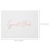 DIYEAH 1set Wedding Guest Book Ample Pages for Elegant Guest Book for Weddings Bridal Showers and Special Events for Lasting Memories view 2
