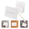 DIYEAH 1set Wedding Guest Book Ample Pages for Elegant Guest Book for Weddings Bridal Showers and Special Events for Lasting Memories view 3