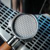 KNODOS 51mm Espresso Puck Screen- High-Grade Stainless Steel Plate Disk Coffee Filter, Optimal Espresso Extraction, Fits Delonghi & More, Easy Clean Design (Silver, 51mm) view 1