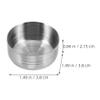 Alipis Cocktail Shaker Lid, 350ml Stainless Steel Replacement Lid Whiskey Replacable Drinking Shaker Cup Tea Shaker Cup Cap Tumbler Cover view 3