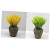 Cabilock Fake Plastic Small Flower Simulation Plants for Bedroom Living Decor Decor for Bedroom Flower Decoration view 2