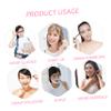 SKISUNO LED Magnifying Makeup Mirror 10x with Suction Cup Mount view 2