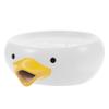 Ciieeo Cute Cartoon Ceramic Soap Dish Self-draining Soap Holder for Bathroom and Kitchen Easy to Clean for Home Use view 1