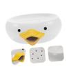 Ciieeo Cute Cartoon Ceramic Soap Dish Self-draining Soap Holder for Bathroom and Kitchen Easy to Clean for Home Use view 2