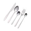 ONUIFIKE Silverware Set, 5/20/30/40/50/60 Pieces Modern Simple Tableware Stainless Steel Knives, Forks And Spoons Set Hotel Steak Knives And Forks Round Pointed Spoons, Home Cutlery Flatware Set (Co view 1