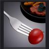 ONUIFIKE Silverware Set, 5/20/30/40/50/60 Pieces Modern Simple Tableware Stainless Steel Knives, Forks And Spoons Set Hotel Steak Knives And Forks Round Pointed Spoons, Home Cutlery Flatware Set (Co view 3