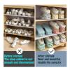 AKYLDI Shoe Stacker, Adjustable Shoe Organizer Space Saver, Double Deck Shoe Slotz for Closet Organization,Blue-15 view 3