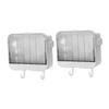 Ciieeo 2pcs Use Wall Mounted Soap Dish Fine Workmanship Soap Holder for Shower Self-draining Bathroom view 1