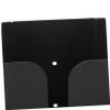 Ciieeo 1pc Wall-Mounted Tissue Box Holder Dual-Sided Paper Tissue Dispenser for Bathroom Home and Rv Easy Installation Design Stylish Finish view 2