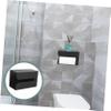 Ciieeo 1pc Wall-Mounted Tissue Box Holder Dual-Sided Paper Tissue Dispenser for Bathroom Home and Rv Easy Installation Design Stylish Finish view 3