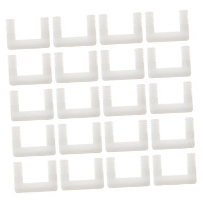 Ciieeo 50pcs U-Shaped Connector for Sectional Couch Easy Install High Durability Furniture Connectors