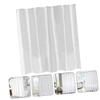 Ciieeo Bathroom Peva Shower Curtain Easy to Install Bathroom Partition Modern Design for Privacy and view 4