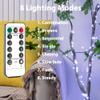 PCORES 328 FT Cool White Fairy Lights, 1000 LEDs, Plug - in, 8 Modes with Timer, Remote, Dimmable & Waterproof, Ideal for Bedroom, Garden, Christmas, Wedding, Birthday (Indoor/Outdoor) view 2