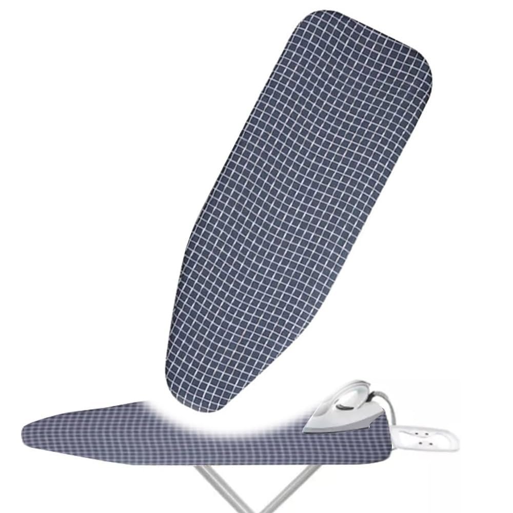 FUREMA Ironing Board Cover Elastic Edge 13x43Inch 12x35Inch, Heat Resistance Iron Board Cover with Padding, Cotton Replacement Ironing Board Cover (Color : B, Size : 34x110cm/13x43in)