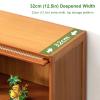 JSLXNDM 1/2/3/4/5 Tier Display Cabinet, Multi-Tier Wooden Bookcase, 5F/23.6in(60cm) view 3