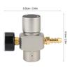 3/8in Hold Stable Pressure Mini Keg Regulator, No Leaking Portable Beer Growler,Quick Connector CO2 Mini keg Charger,Regulator Pressure Gauge for Soda Container Beer Keg view 4