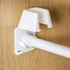 Housoutil Curtain Poles Hook 2 Pack Strong Sturdy Plastic Construction Fits Rods Great for Home Decor view 4