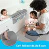 atcdfuw Children Bath Mat Baby Bath Kneeler and Elbow Rest Pad Set Elbow Arm Support Knee Mat Kneeling Pad Baby Bathtub Bath Bath Kneeler and Elbow Rest Pad Set view 3