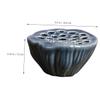 Unique Lotus Pod Ceramic Vase Fresh Flower Arrangement Home Decor Table Vase view 4