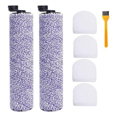 TUITA Vacuum Cleaner Accessories Brush Roll and Foam Filter .Compatible for Shark WD101 WD201 WD100 WD200, Suite