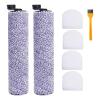 TUITA Vacuum Cleaner Accessories Brush Roll and Foam Filter .Compatible for Shark WD101 WD201 WD100 WD200, Suite view 1
