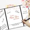 Holkcog Black and Pink Farewell Guest Book, Going Away Party Gifts for Coworkers Friends We Will Miss Your Friends Good Bye Party Decor Woman Pink Farewell Gifts for Colleagues and Friends view 4