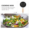 Cabilock Cooking Wok Nonstick Skillet Pan Heat Resistant Handle Perfect for Solo Cooking view 4