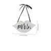Parliky Wedding Sign Decorative Wall Hanging Photo Prop for Front Door Unique Mr Mrs Design for Wedding Ideas Rustic Home Decoration view 2