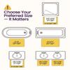 DEXI Bathroom Rugs 24x43, Extra Soft Absorbent Bath Mat, Non Slip Bathmat for Bathroom Floor, Machine Washable Rugs for Shower Floor, White view 2