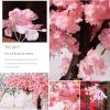 Artificial Cherry Blossom Trees,Cherry Simulation Wishing Tree,Wishing Tree,for Mall Hotel Restaurant Decoration DIY Wedding Decor Extended,2 * 2m view 4