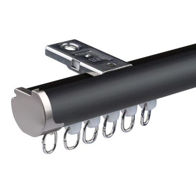 Aluminum alloy no light leakage monorail,ceiling track for curtains,room divider curtain rod,cafe curtain rod,Application scenarios:living room,bathroom,bedroom,ceiling,bay window,RV,privacy,hotel ( C