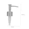 FONDOTIN Long-Lasting Performance Stainless Steel Dispenser Pump Lotion Pump Bottle Pump view 2