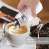 Aelga 12 OZ Glass Sugar Dispenser with Pour Spout, Weighted Pourer, for Coffee, Tea & Baking, 2 Pack view 2