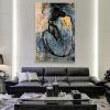 HOLEILUCK Famous Painting Blue Nude By Pablo Picasso Modern Art Prints Wall Art Cuadros Pictures for Living Room Decor 55x70cm/22x28inch With-Golden-Frame Ready to Hang view 4