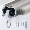 Ceiling mount curtain rod,cafe curtain rod,ceiling mount curtain track,privacy curtains for room divider,Scope of application: Suitable for living rooms,bathrooms,bedrooms,ceilings,bay windows,RVs ( C view 3