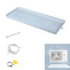 CMYAOYC AC Drain Pan, Air Conditioner Drain Pan Kit, Air Conditioner Tray Drip Pan, Plastic Drain Pan for Window AC and Mini Split Units Heat Pump Systems (Color : 1-2p, Size : 4m hose) view 1
