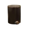 FEELIN Office Trash Can Wastebasket Trash Can Household Stainless Steel Living Room Kitchen Large Capacity Bathroom Foot Pedal with Cover Bathroom Trash Can (Color : A, Size : Small) view 1