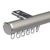 Ceiling mount curtain rod,cafe curtain rod,ceiling mount curtain track,privacy curtains for room divider,Scope of application: Suitable for living rooms,bathrooms,bedrooms,ceilings,bay windows,RVs ( C view 1