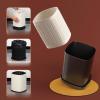 Office Trash Can Wastebasket Trash Can Living Room Kitchen Large Capacity Stainless Steel Lidless Double-layer Waste Paper Basket Waste Paper Basket 8L/12L/15L Bathroom Trash Can ( Color : A , Size : view 4