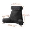 WUHUQN Back Support Reading Pillow for Bed,Lumbar Support Cushion,with Neck/Arm Support,Great for Back Support,Bed,Gaming,Reading,Relaxing Or Watching TV view 2