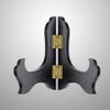 Elegant 4 Inch Ceramic Disc Bracket on Wood Easel Black Frame for Cake Decorations for 10-12cm Items view 3