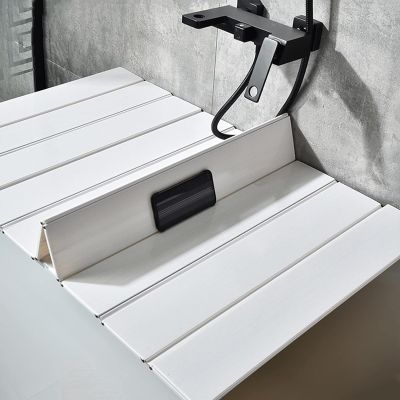 AISHULEI Bathtub Tray Bathtub Cover 1.2cm Thickness PVC Anti-dust Folding Dust Board Bathtub Insulation Cover, Shutter Bath Lid for Milk Baths Spa (Size : 165x80cm)