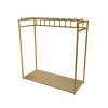 Aimery Commercial Quilt Display Stand Rack, Quilt Stand, Blanket Holder, Quilt Rack Stand, Blanket Ladder,Blanket Stand, for Summer Quilts, Blankets, Towels, Fabrics (Color : Gold, Size : 150cm) view 1