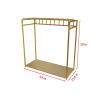 Aimery Commercial Quilt Display Stand Rack, Quilt Stand, Blanket Holder, Quilt Rack Stand, Blanket Ladder,Blanket Stand, for Summer Quilts, Blankets, Towels, Fabrics (Color : Gold, Size : 150cm) view 2