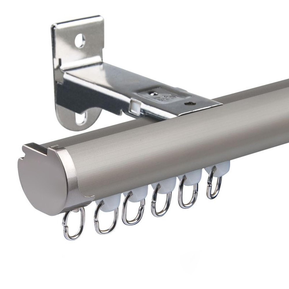 Ceiling mount curtain rod,cafe curtain rod,ceiling mount curtain track,privacy curtains for room divider,Scope of application: Suitable for living rooms,bathrooms,bedrooms,ceilings,bay windows,RVs ( C